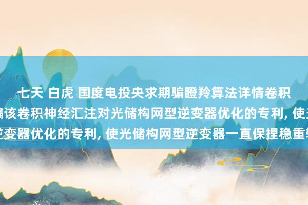七天 白虎 国度电投央求期骗瞪羚算法详情卷积神经汇注超参数及期骗该卷积神经汇注对光储构网型逆变器优化的专利, 使光储构网型逆变器一直保捏稳重输出